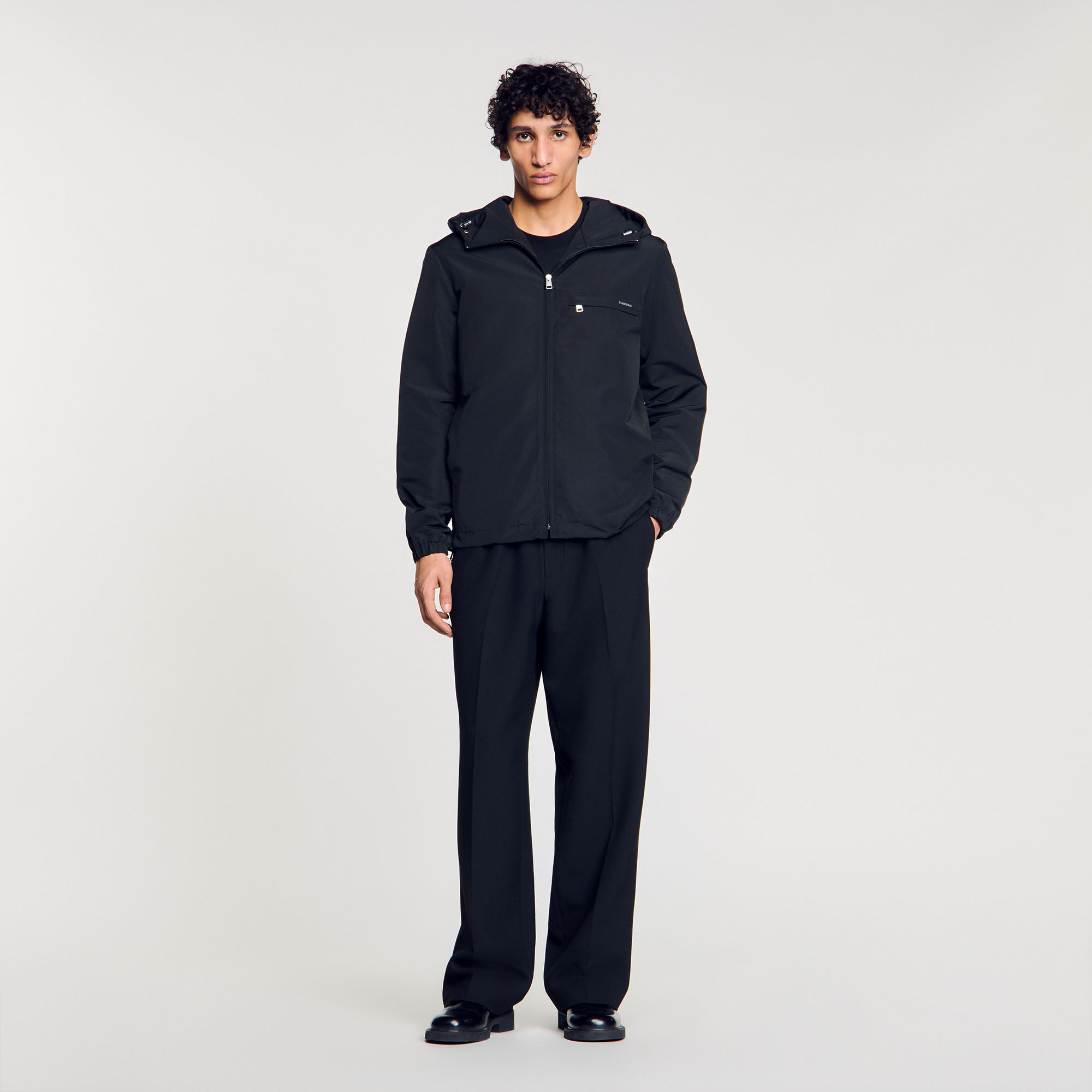 Giacca a vento in nylon