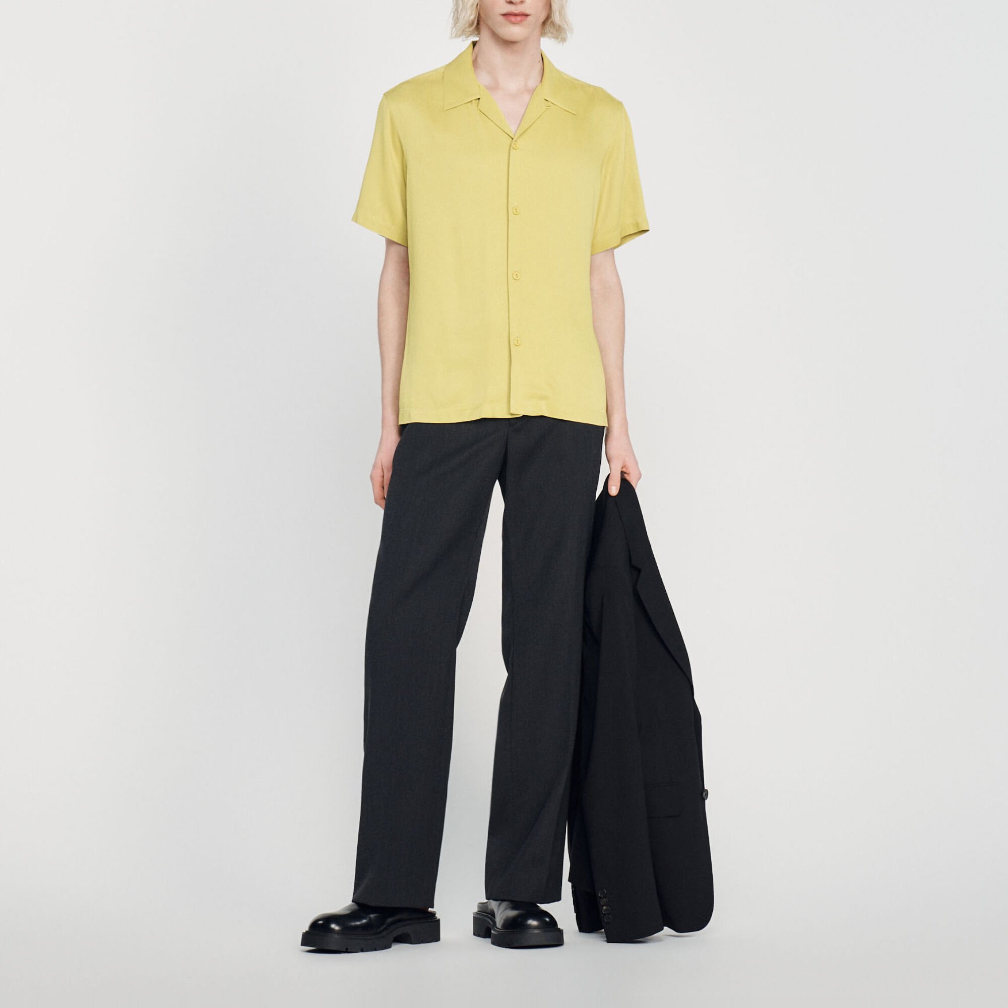 Camicia a maniche corte