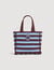 Borsa in crochet a righe