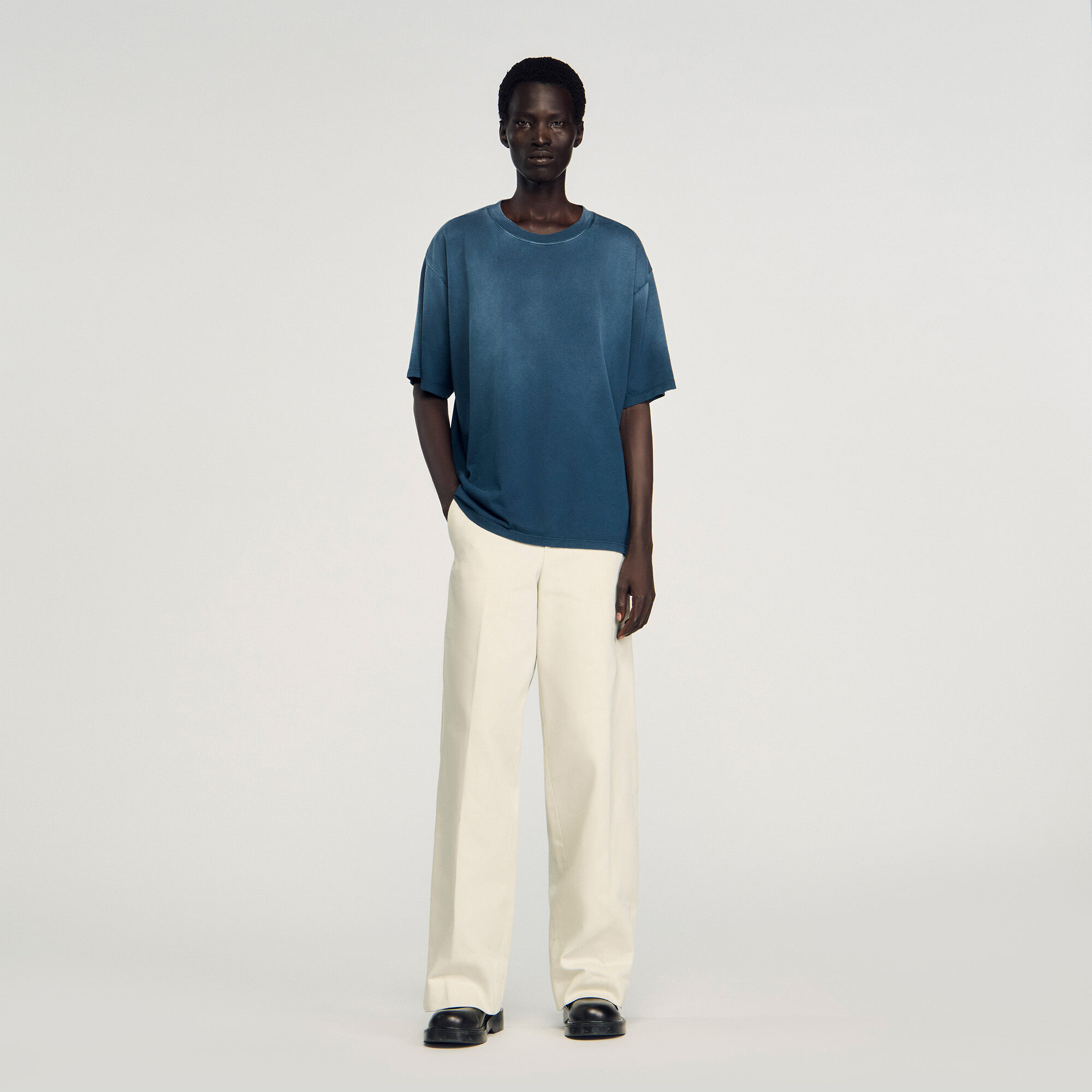T-shirt oversize in cotone