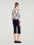 Cardigan a motivi rombi