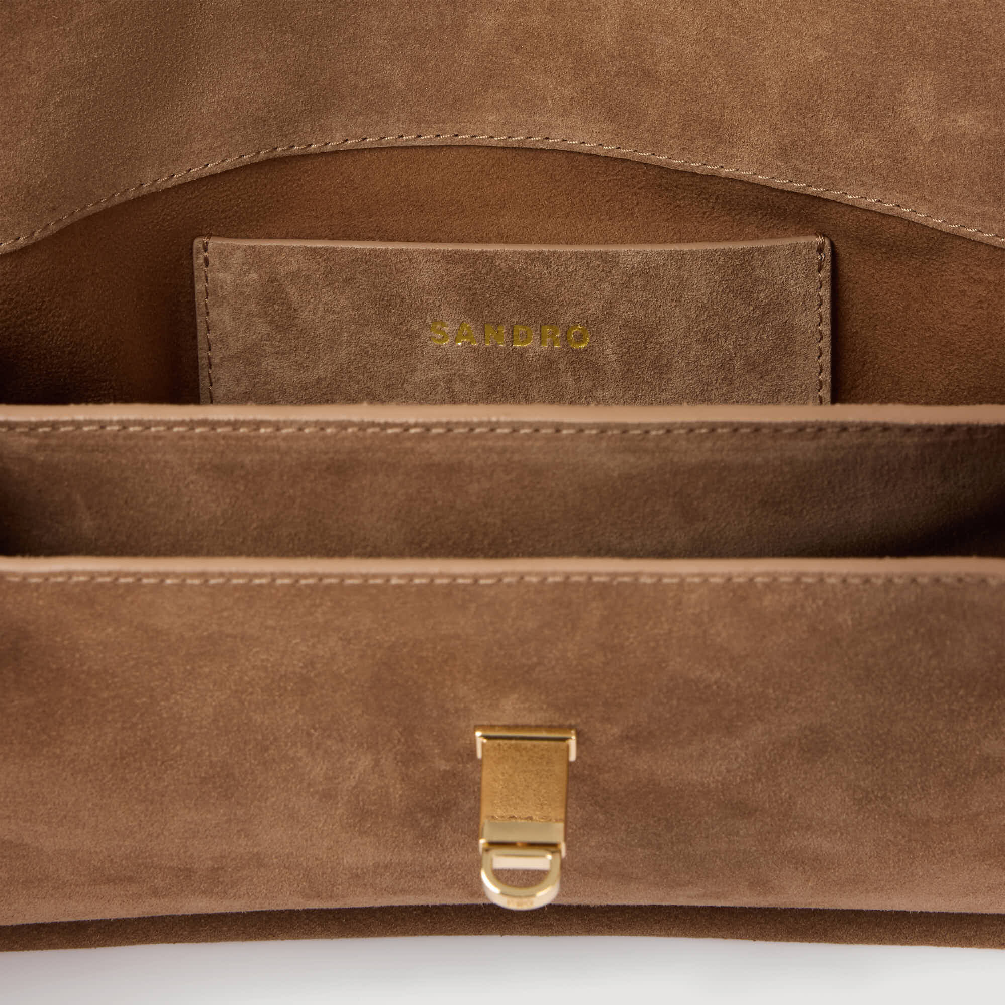 Borsa in pelle scamosciata Le Mambo