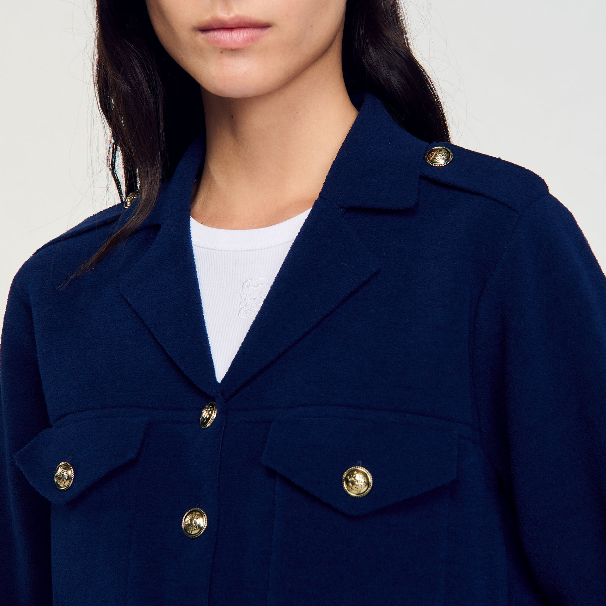 Cardicoat in maglia - Donna | Sandro