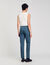 Pantaloni dritti elasticizzati