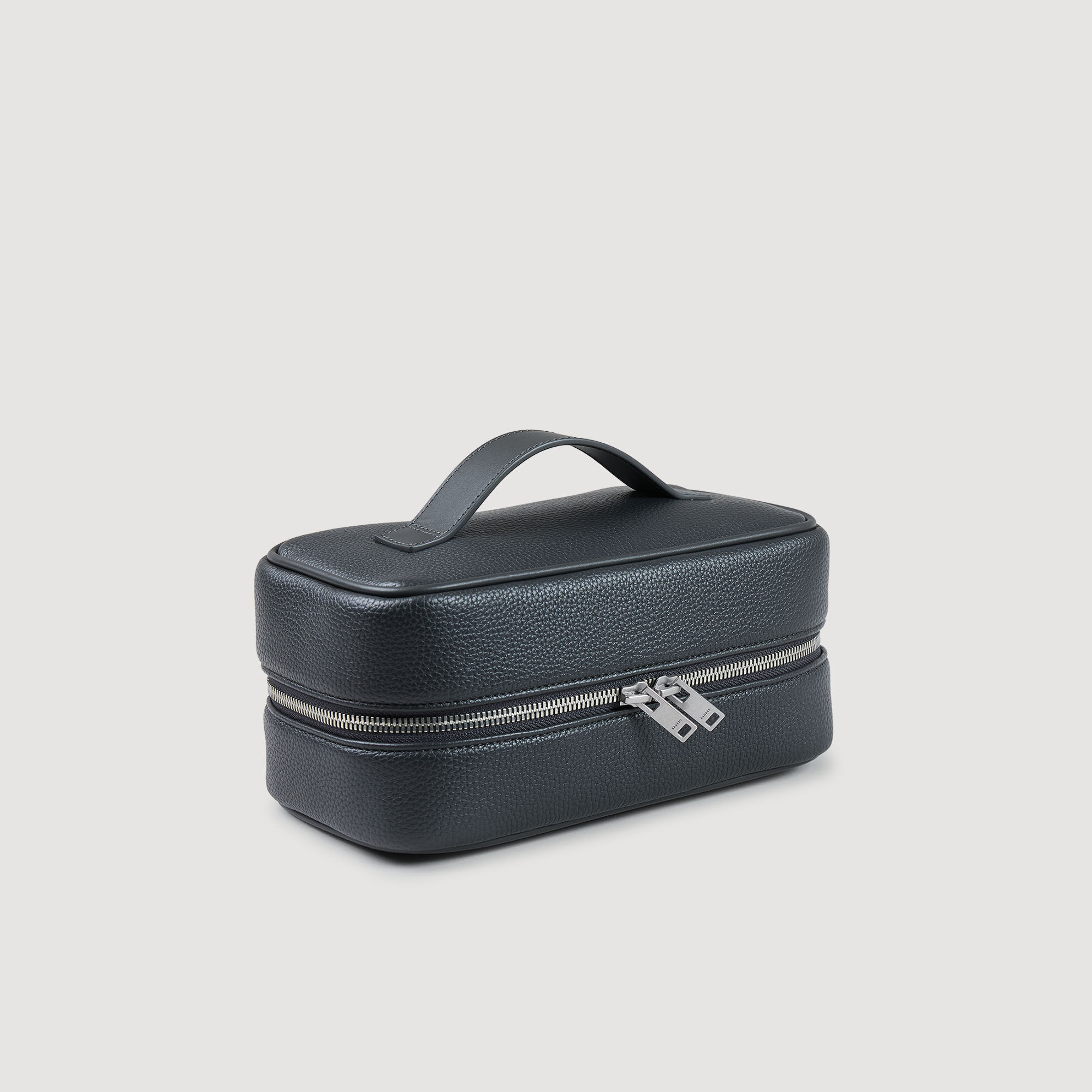 Beauty case in tela martellata