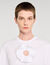 T-shirt con dettaglio volant
