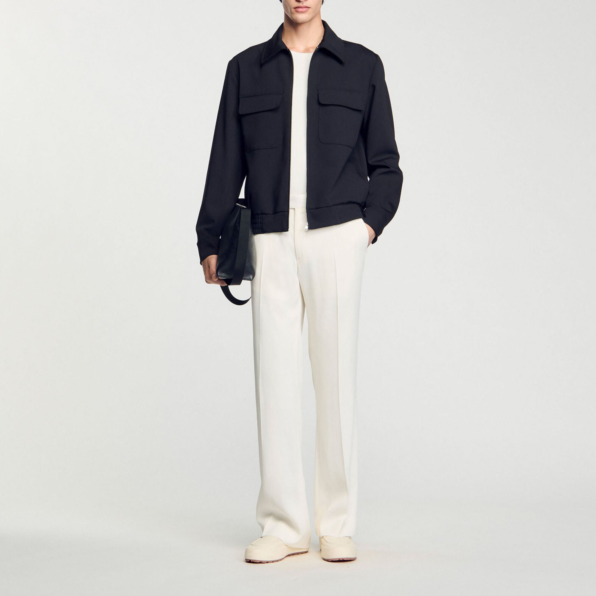 Giubbotto con zip - Uomo | Sandro
