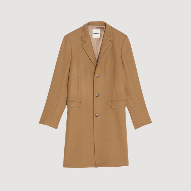 Cappotto in lana e cashmere