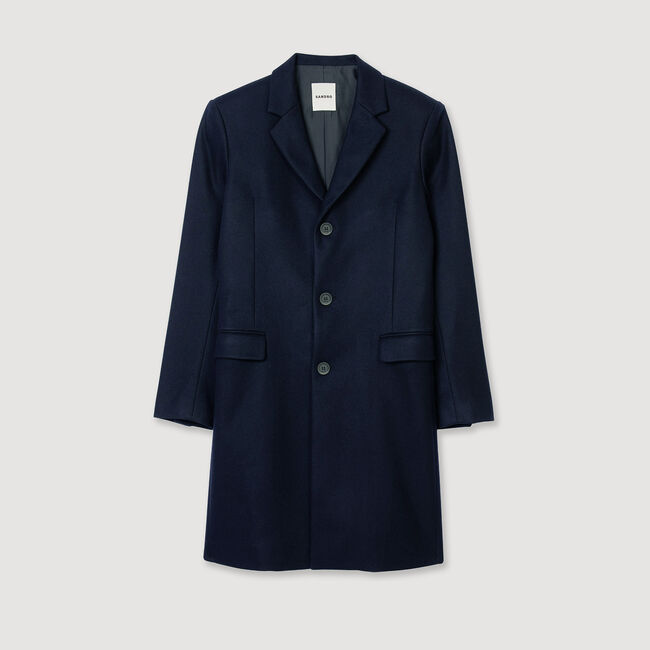 Cappotto in panno di lana