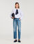 Camicia corta con cravatta rimossa