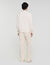 Felpa oversize con inserto in pelle
