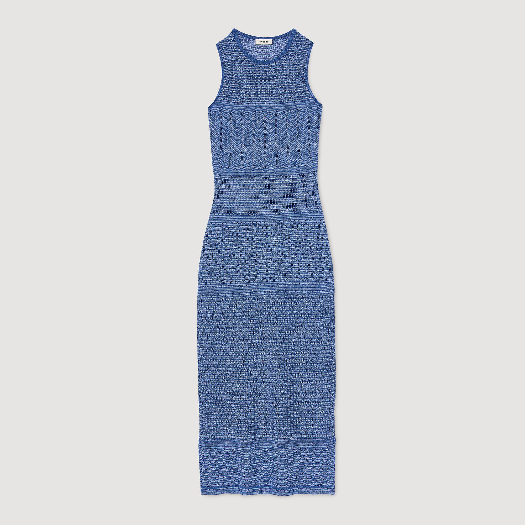 Abito midi in maglia