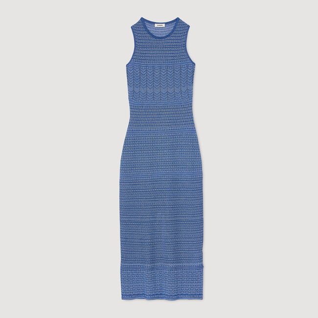 Abito midi in maglia
