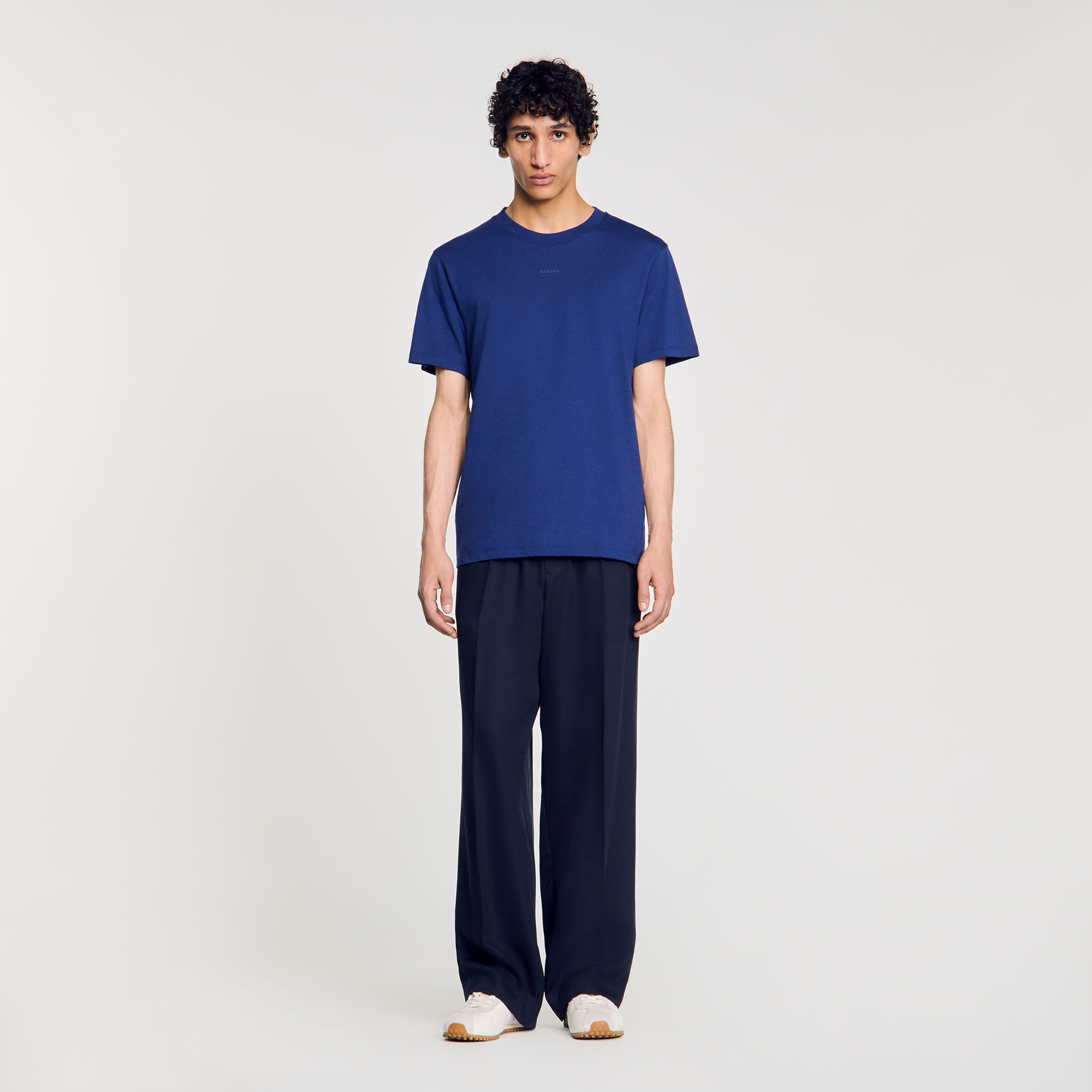 T-shirt in cotone con logo