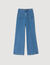 Jeans larghi a vita alta