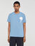 T-shirt con inserto a fiore