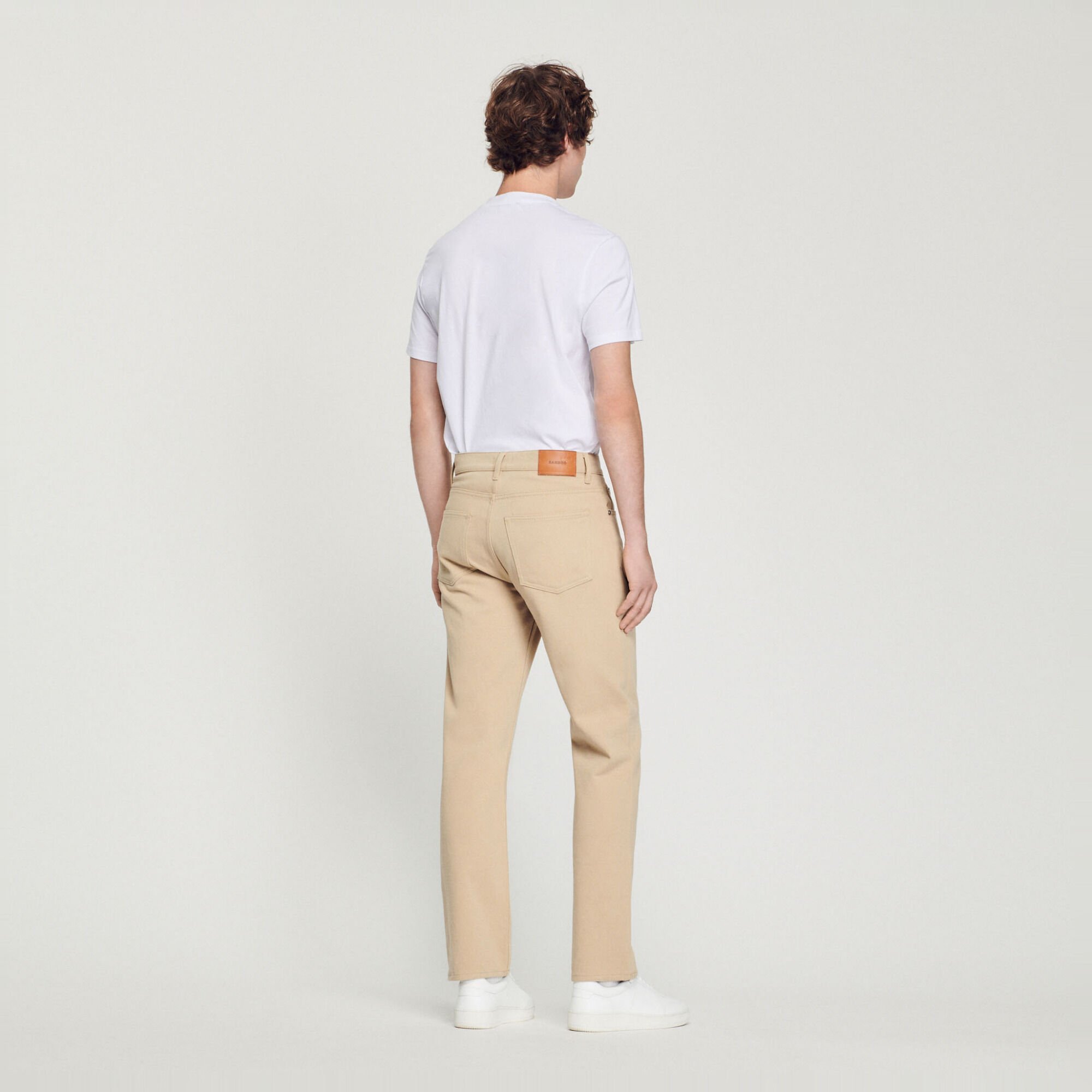 Jeans dritti in cotone