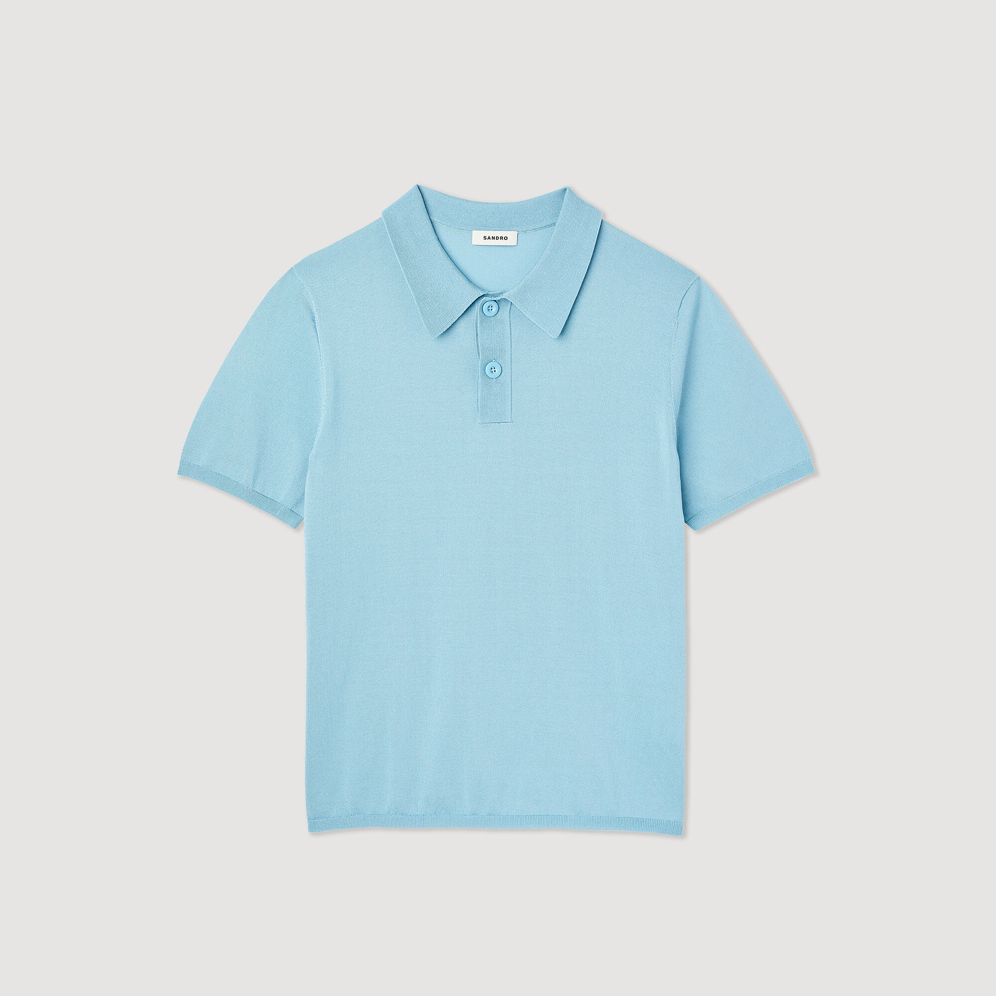Polo in maglia a maniche corte