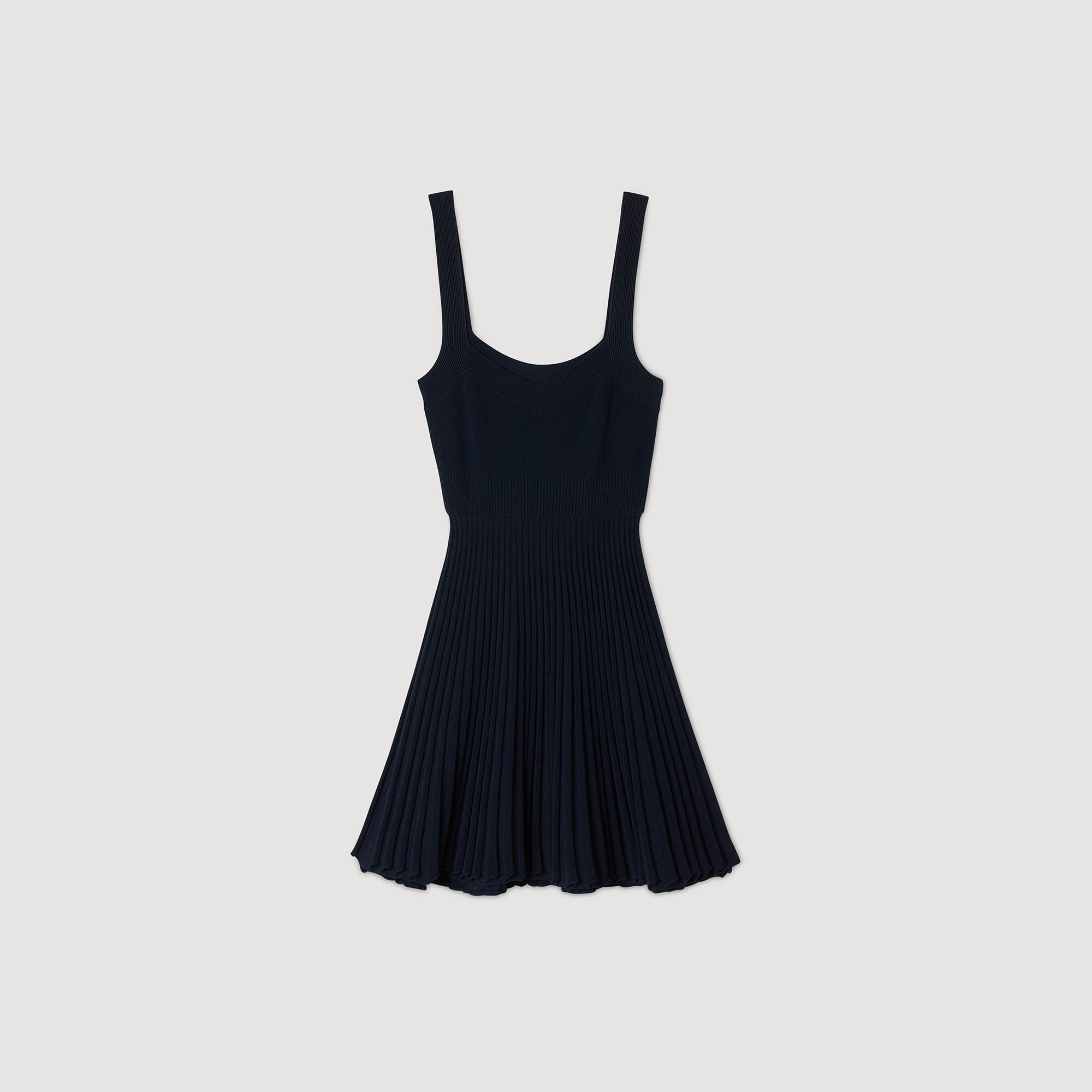 Abito corto in maglia