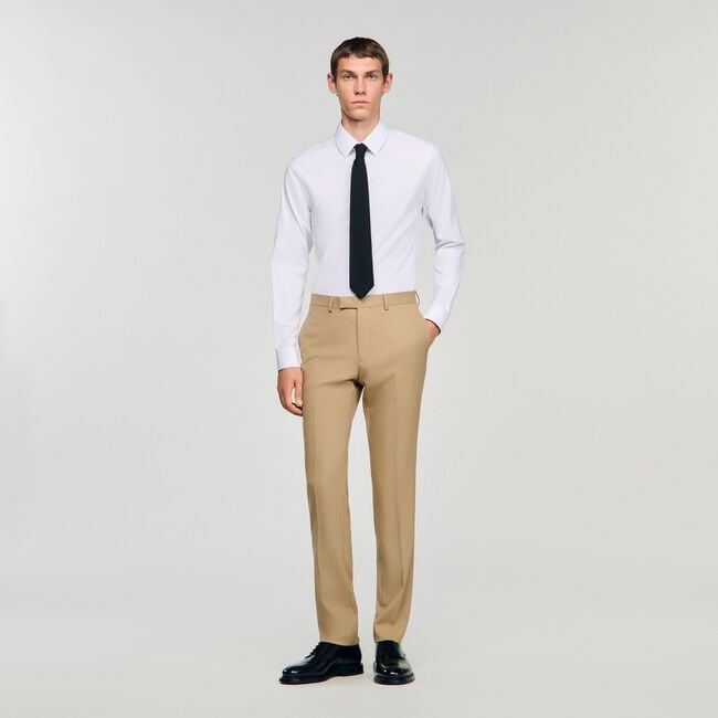 Pantaloni da completo in lana