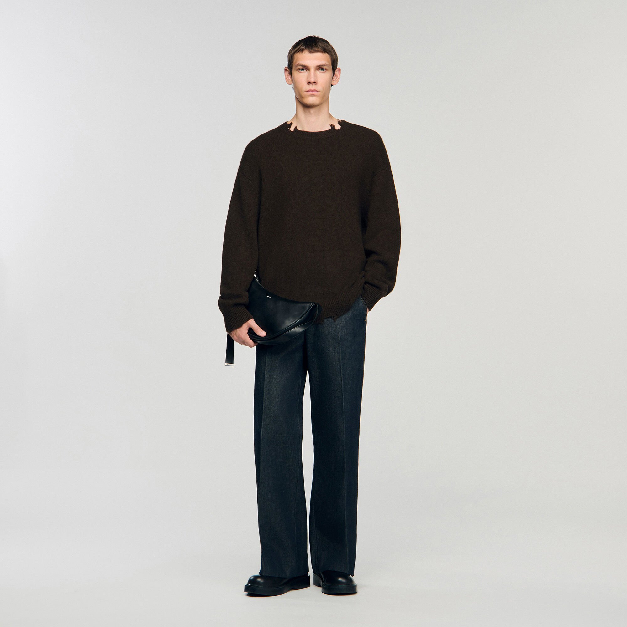 Borsello hobo in pelle