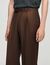 Pantaloni larghi in lana