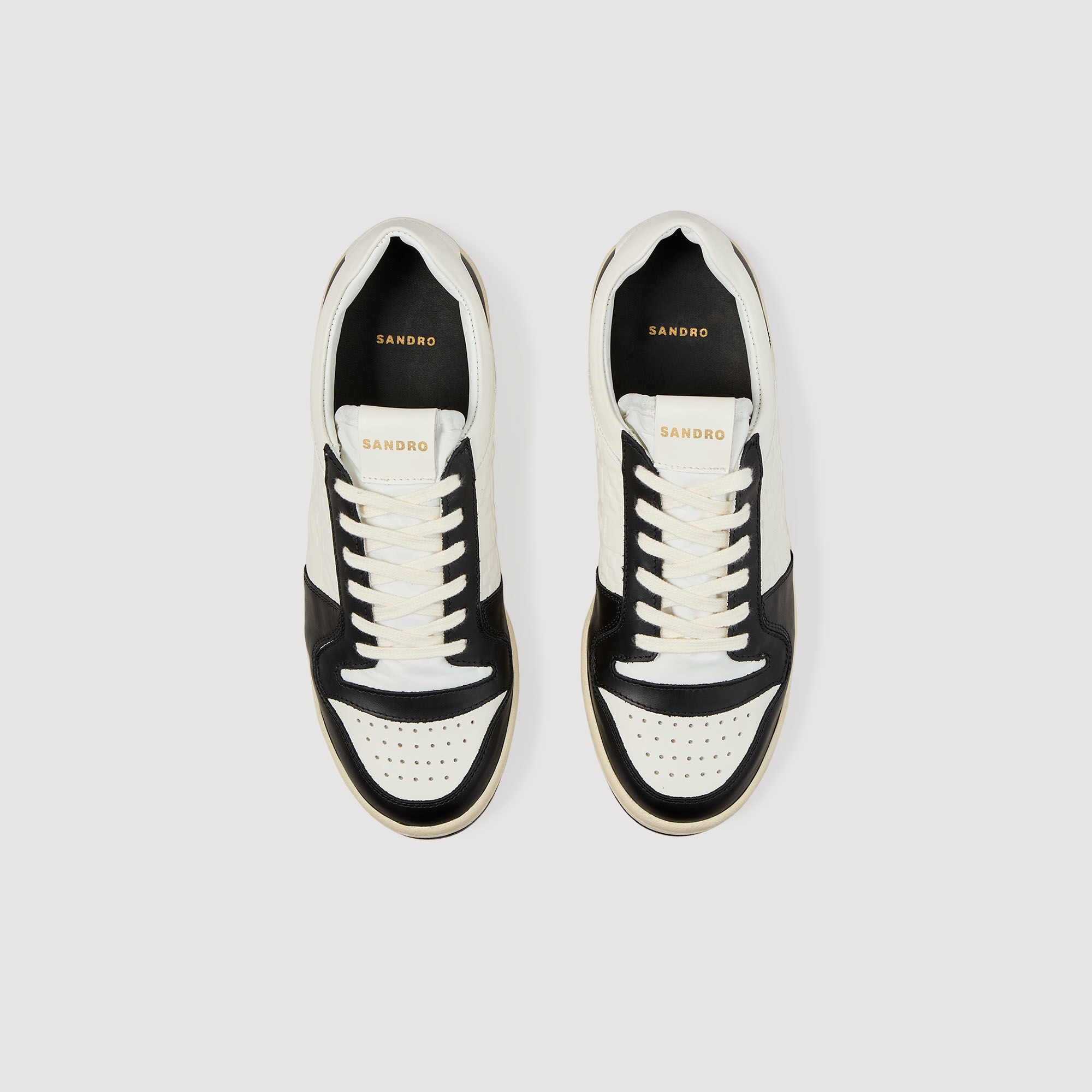 Sneakers basse in pelle