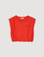T-shirt corta drappeggiata