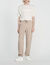 Pantaloni da jogging felpati ricamati