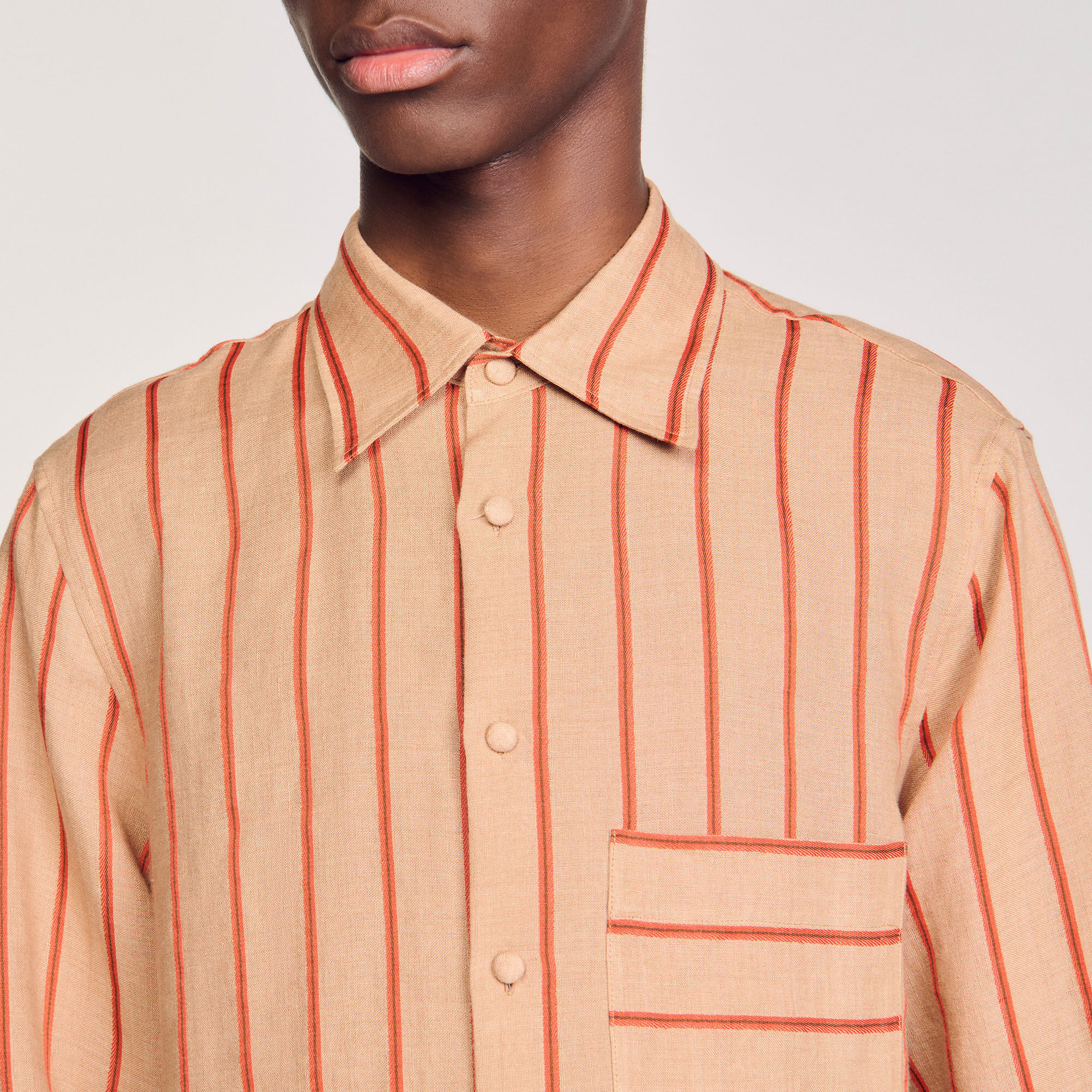 Camicia a righe