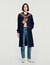 Trench con inserto plissettato - Donna | Sandro