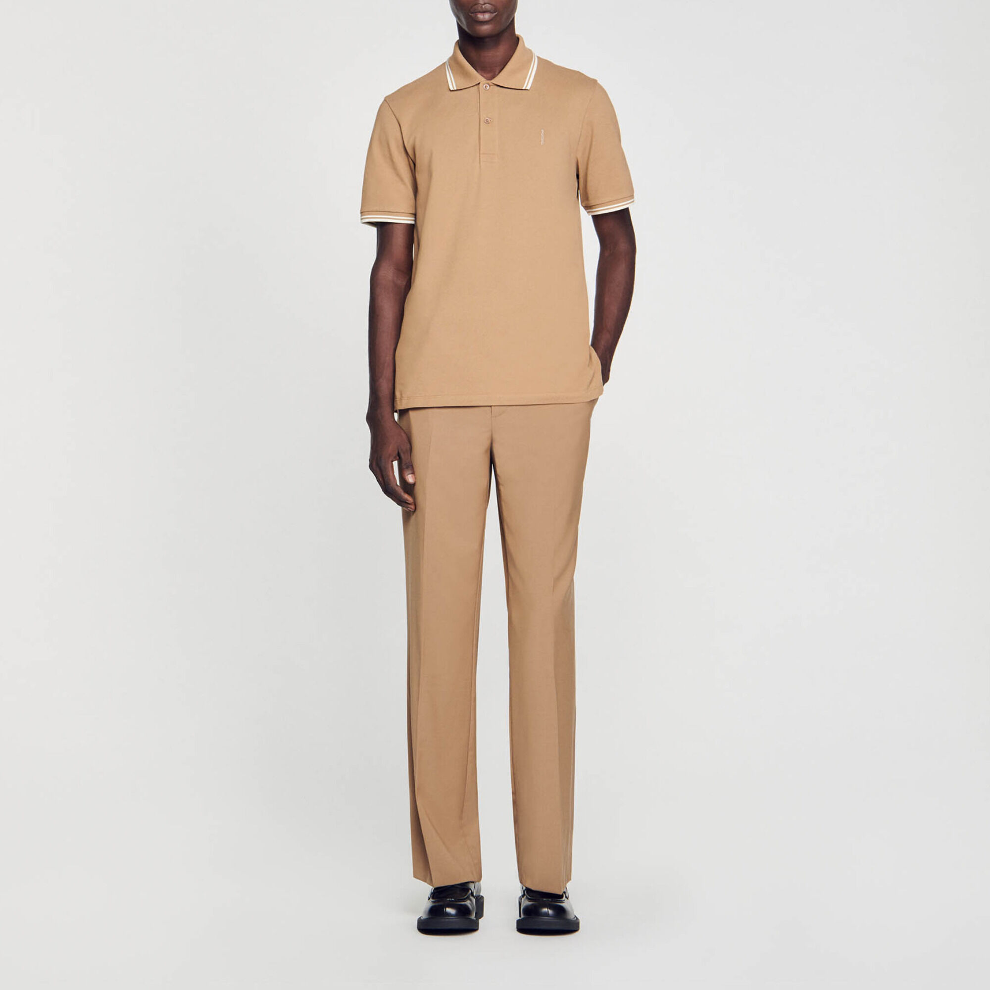 Polo in piqué di cotone