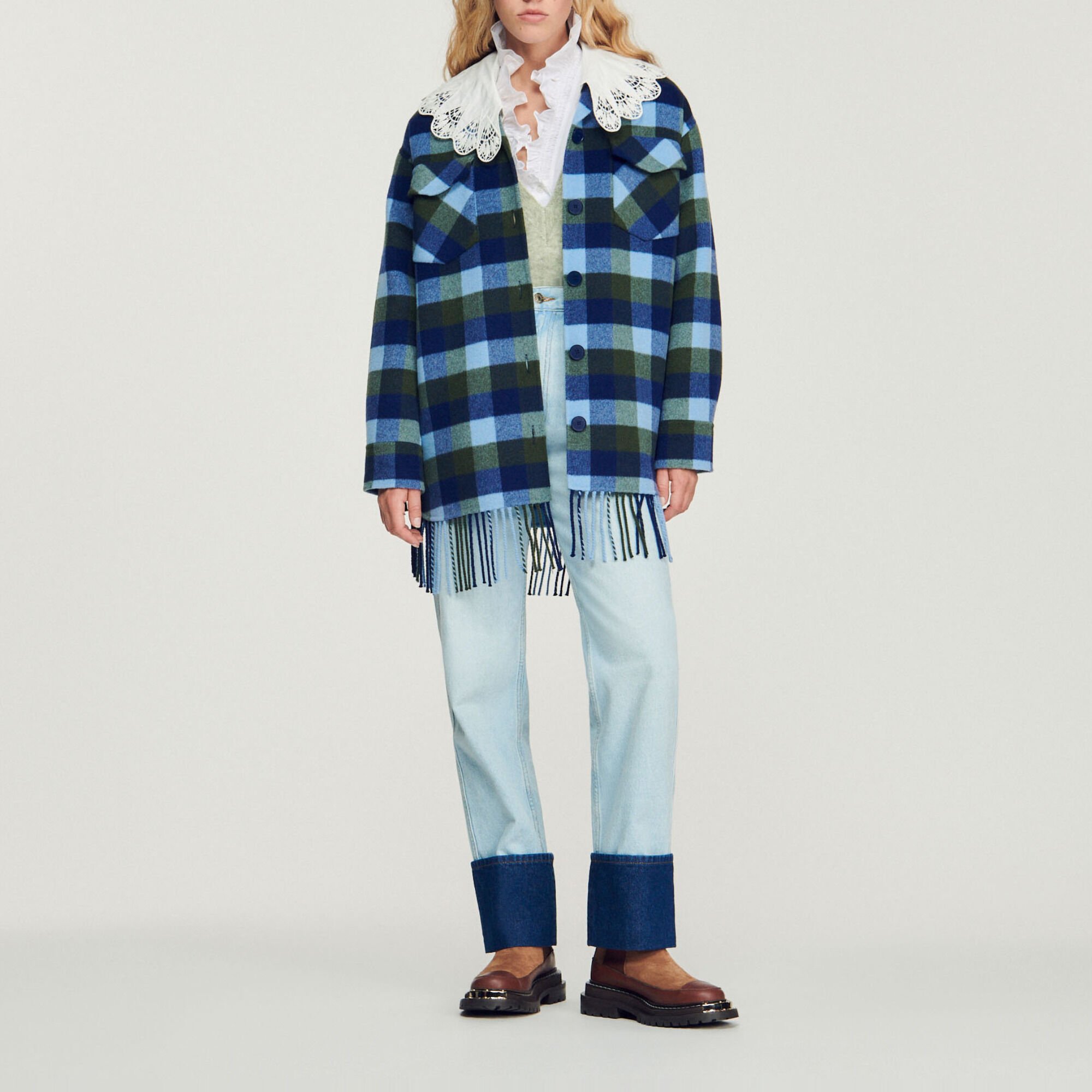 Cappotto a quadri