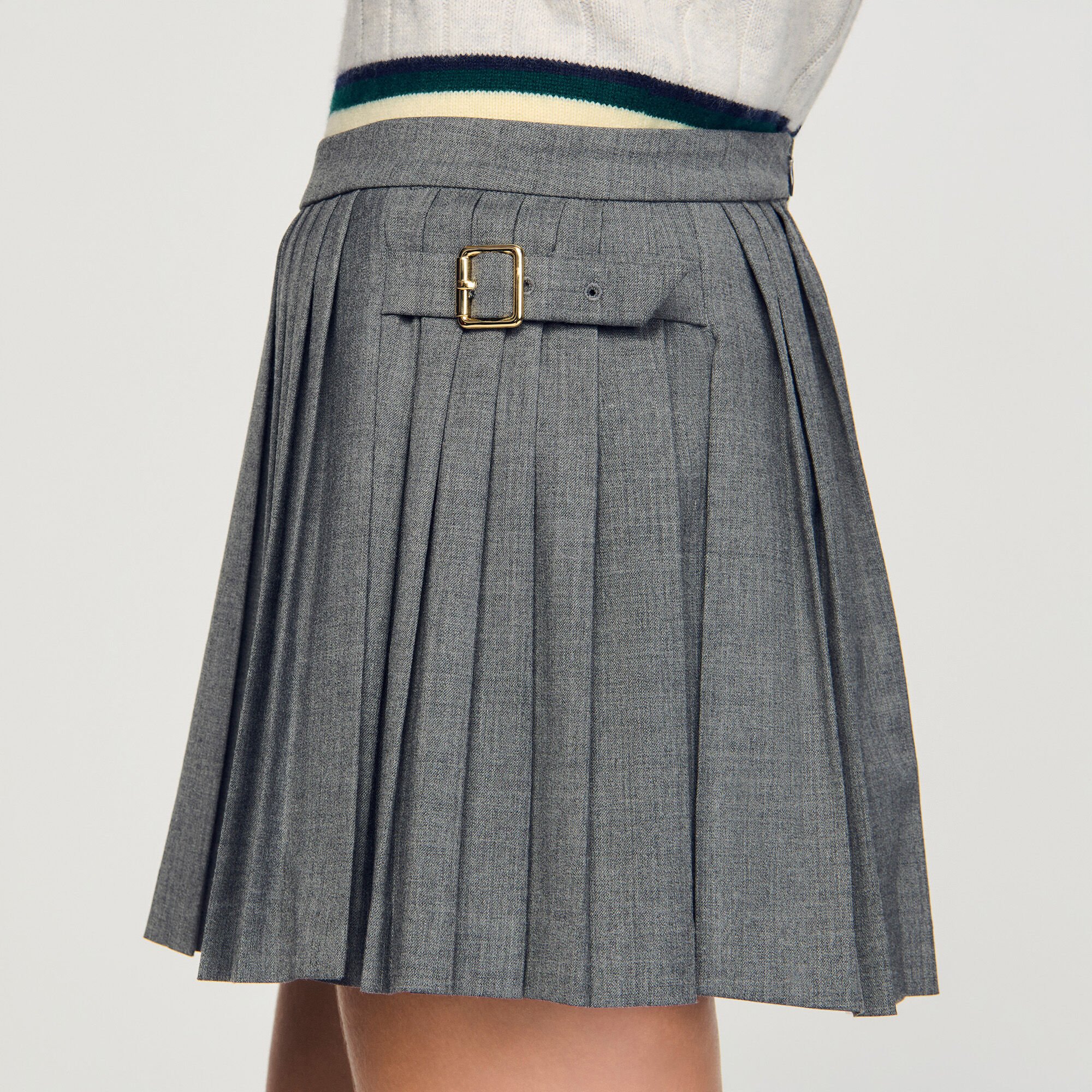 Skorts plissettati