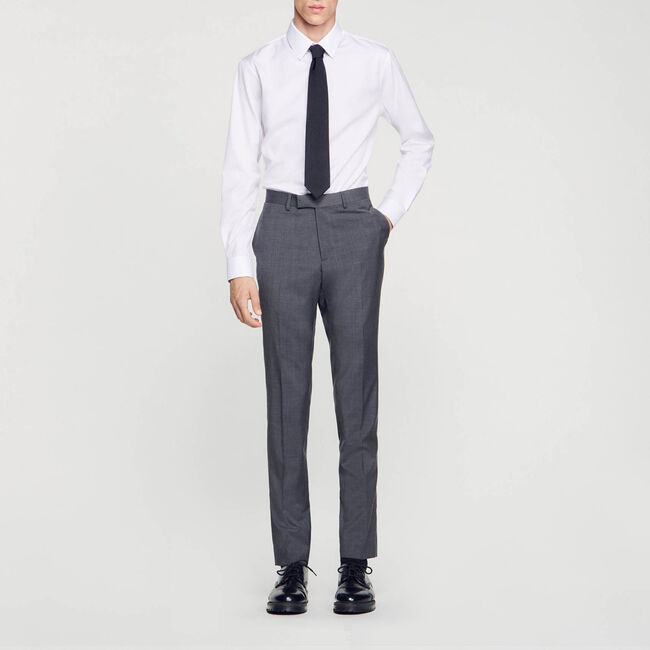 Pantaloni da abito in lana