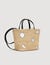 Basket bag in rafia