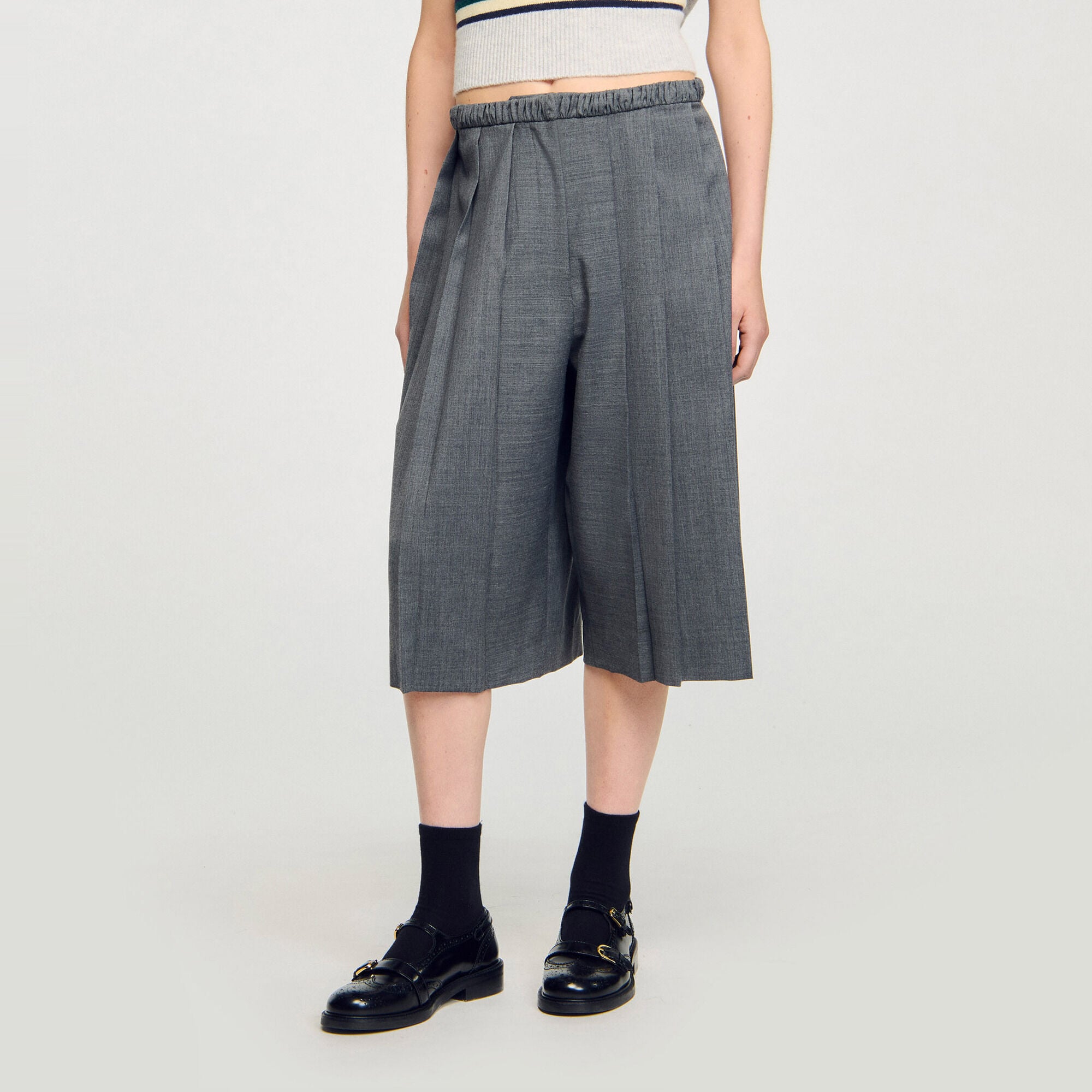 Short lungo plissettato - Donna | Sandro