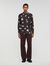 Camicia in lino con stampa a fiori