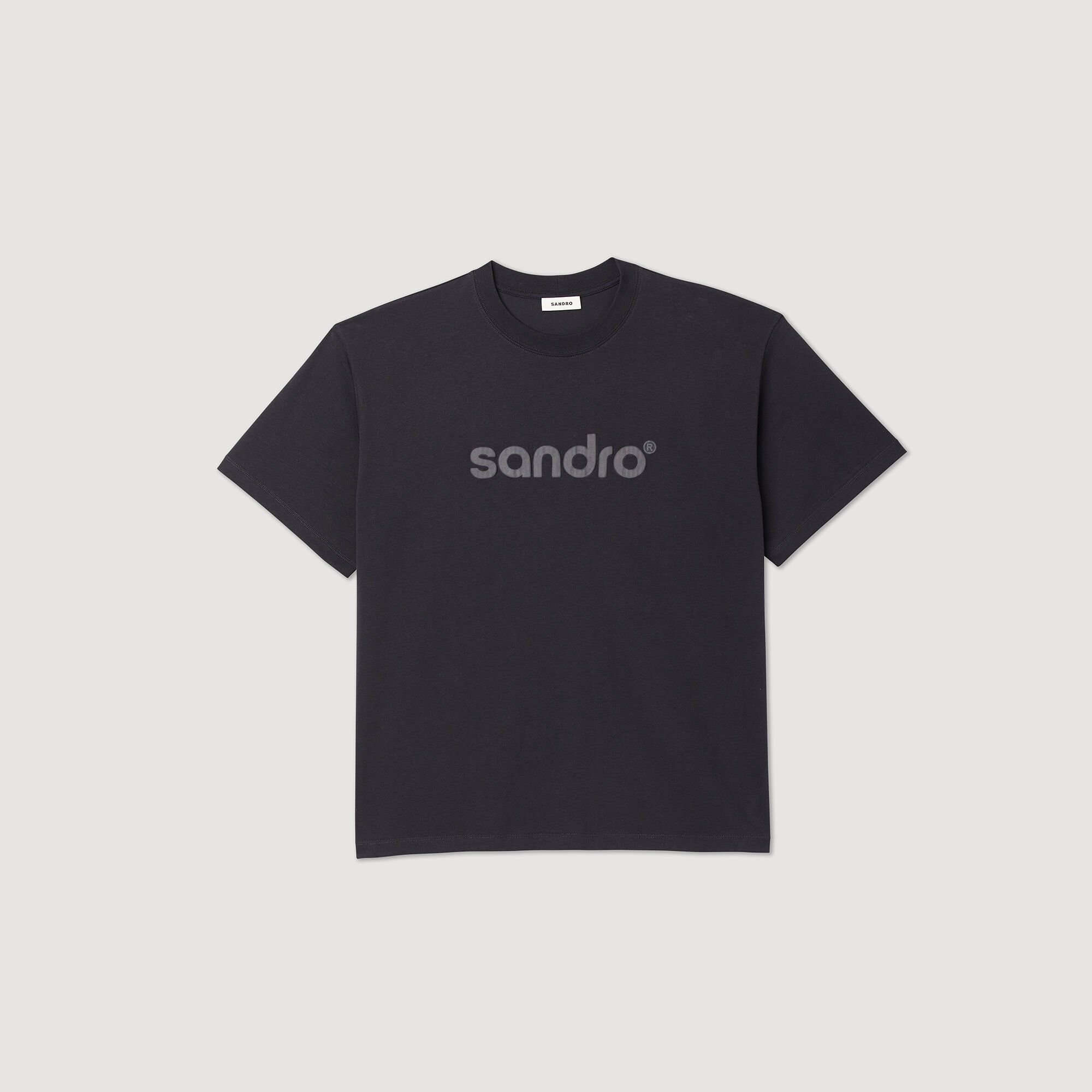 T-shirt oversize con logo