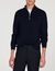 Maglione con collo alto e chiusura a zip