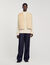 Cardigan smanicato montone scamosciato