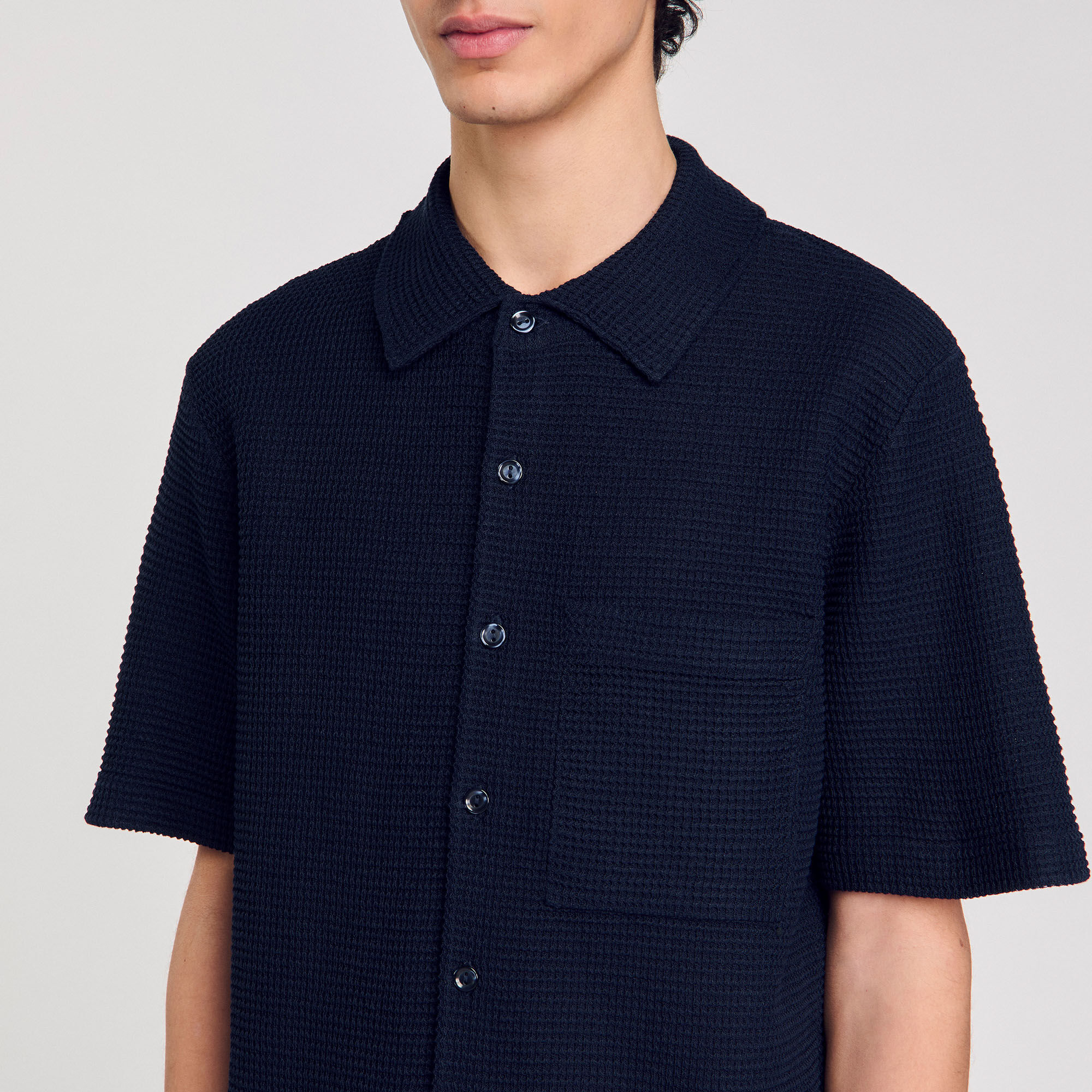 Camicia a nido d'ape