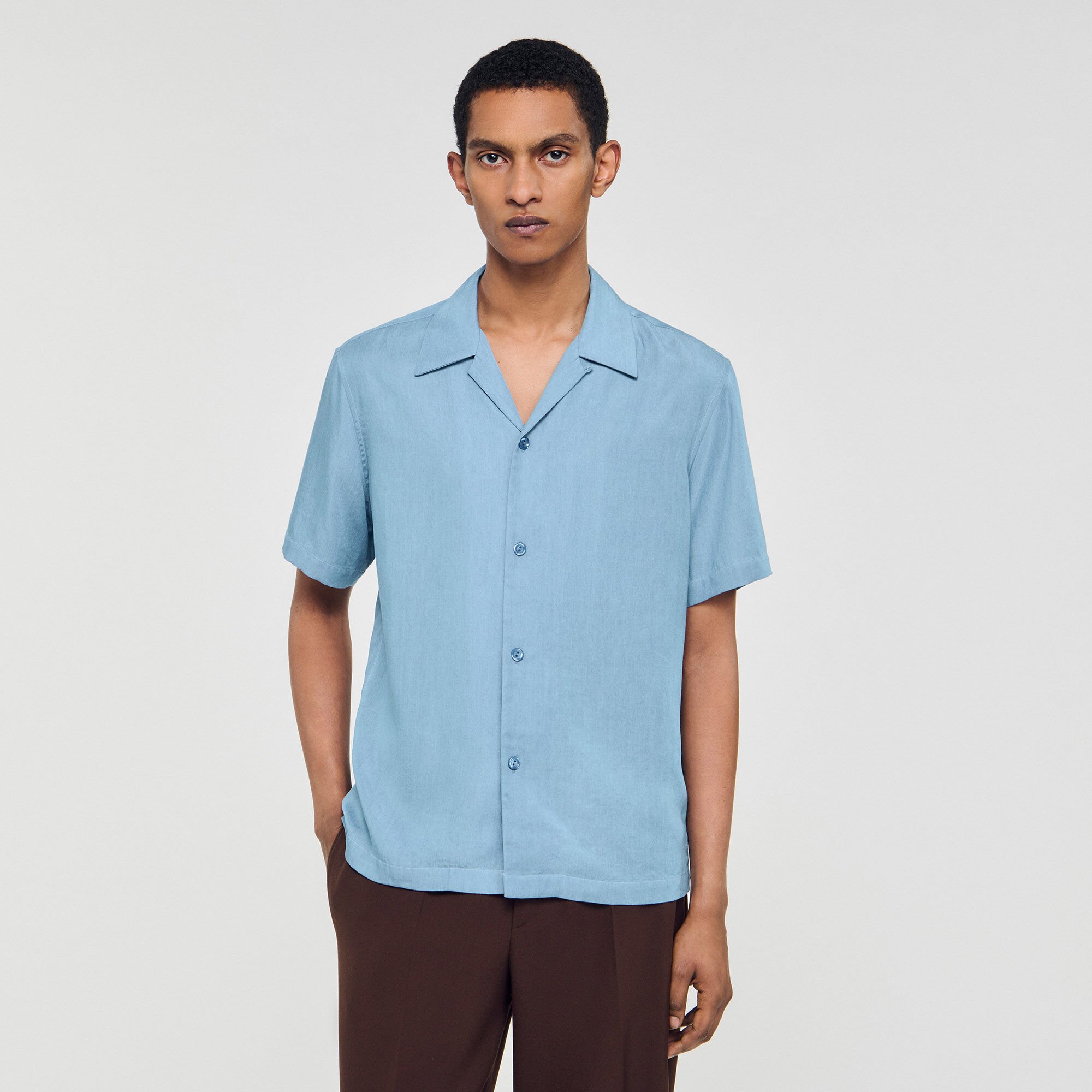 Camicia a maniche corte