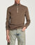 Maglia in lana con collo con zip