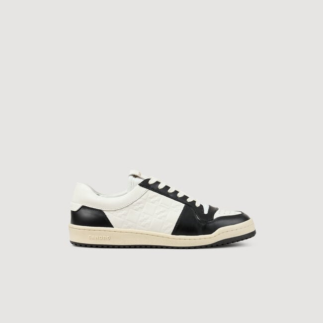 Sneakers basse in pelle