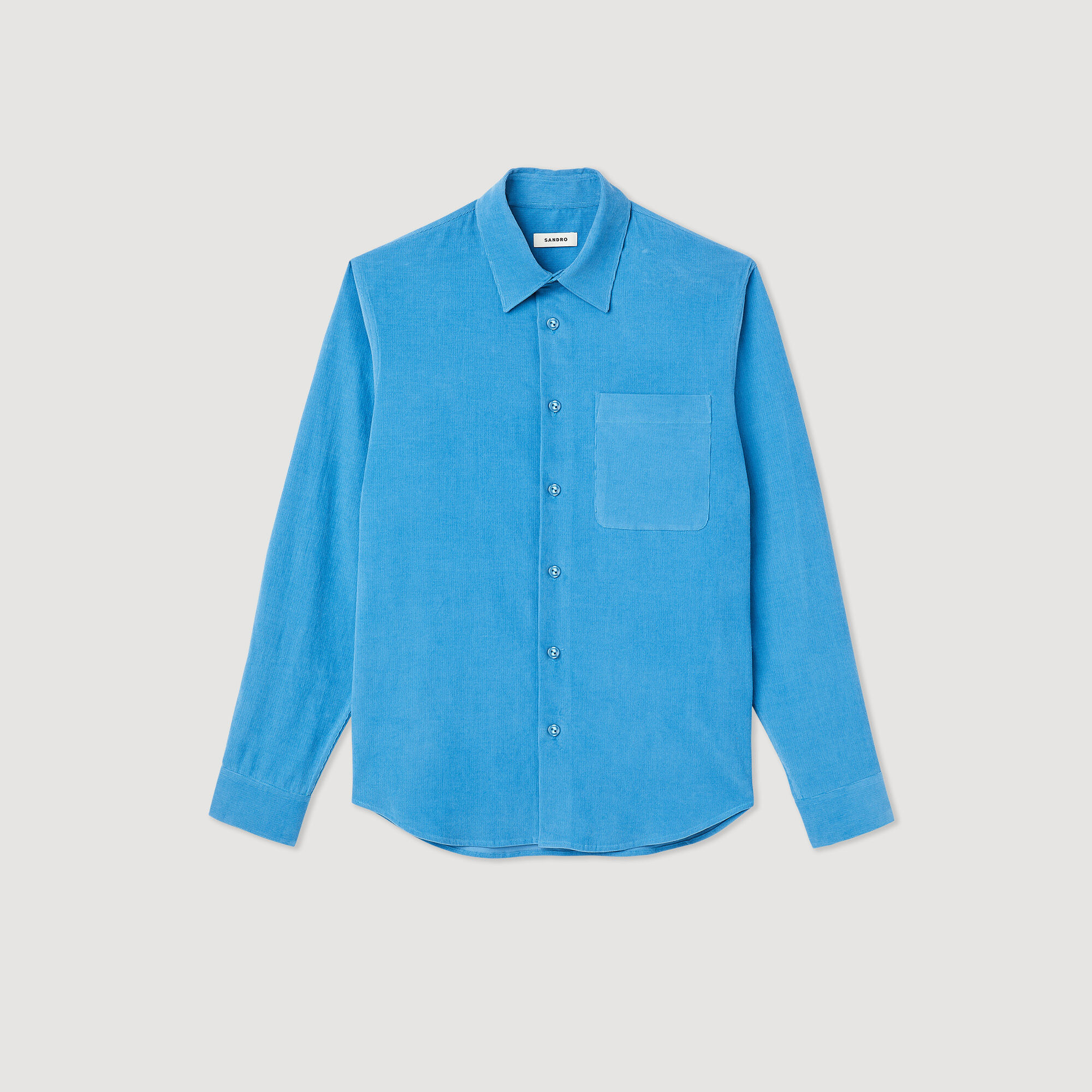 Camicia in velluto a coste