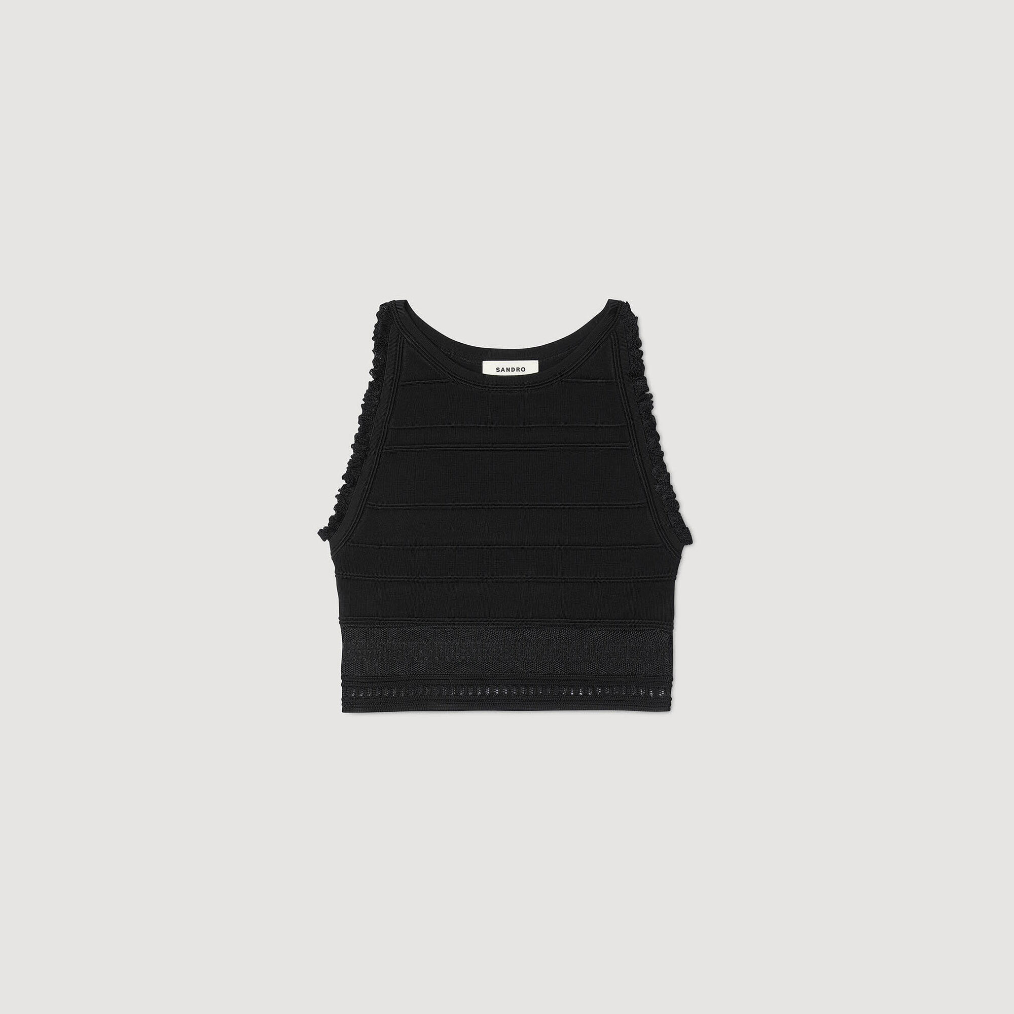 Maglione senza maniche