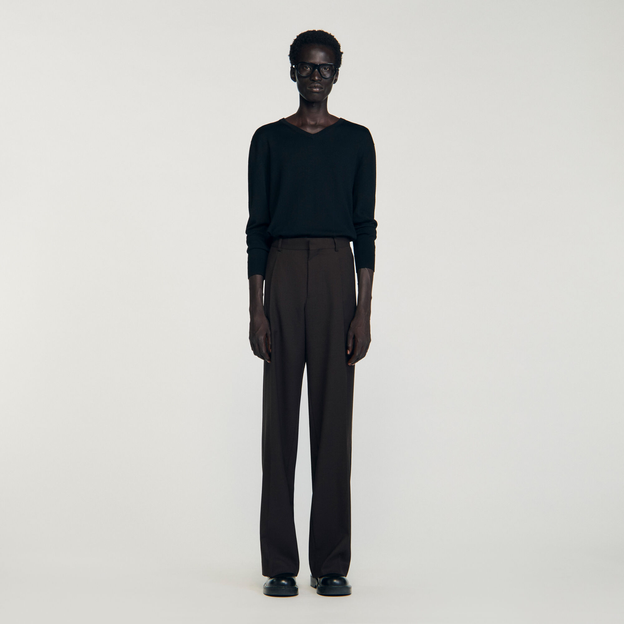 Pantaloni da abito in lana