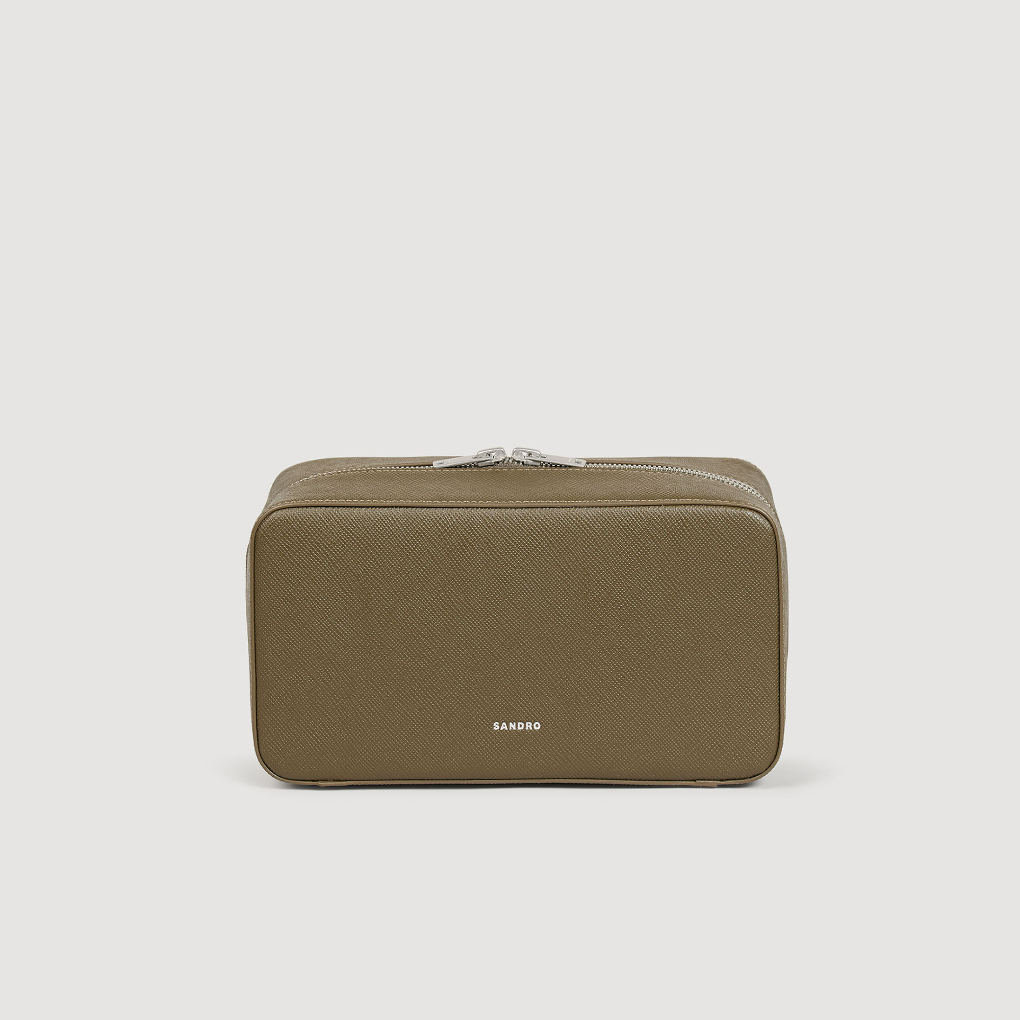 Beauty case in pelle ricostituita 