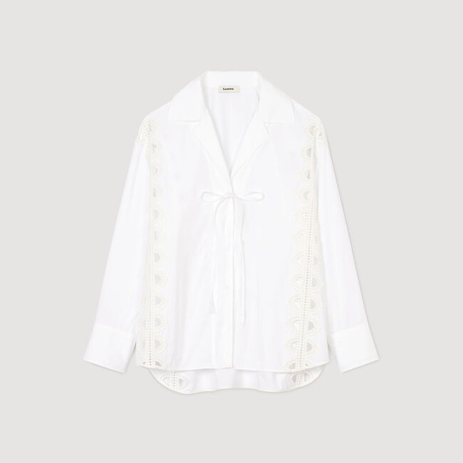 Camicia in popeline